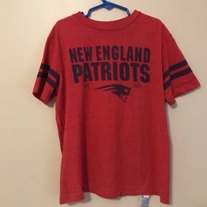 New England Patriots Red T shirt Boys